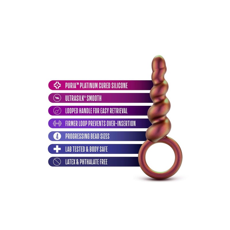 ANAL ADVENTURES MATRIX DUO LOOP PLUG COPPER